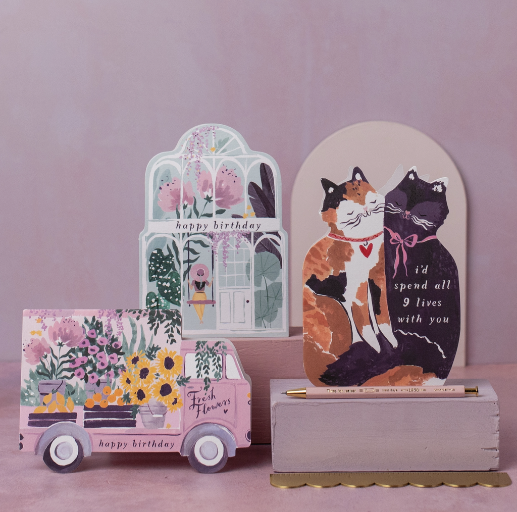 Nine Lives Cats Cards | Love Cards |