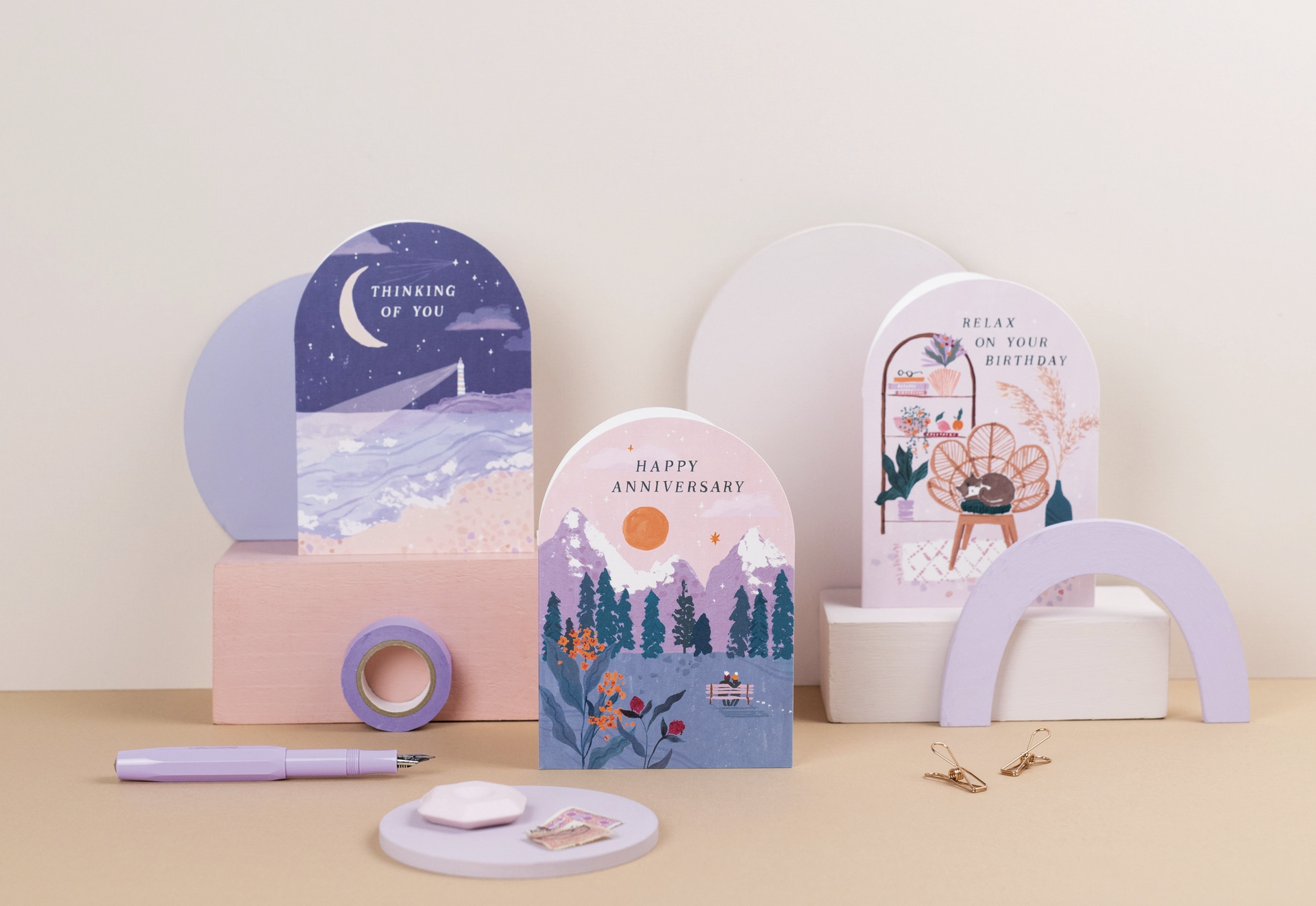 Thinking of You Lighthouse Card | Thinking of You Card