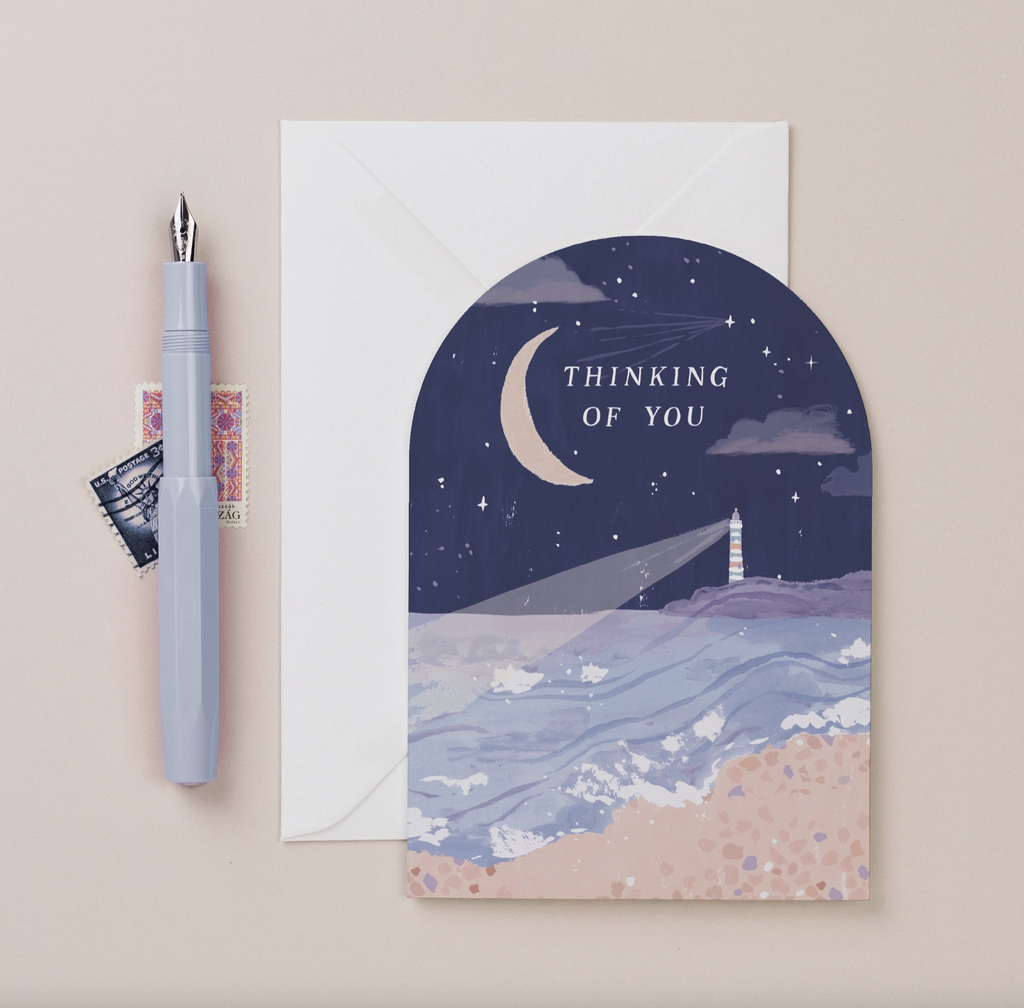 Thinking of You Lighthouse Card | Thinking of You Card