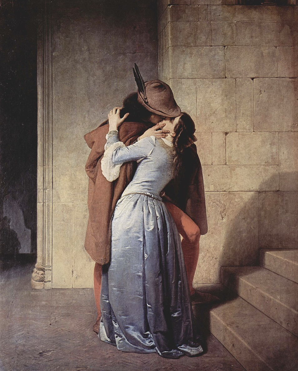 Francesco Hayez - the kiss Sock