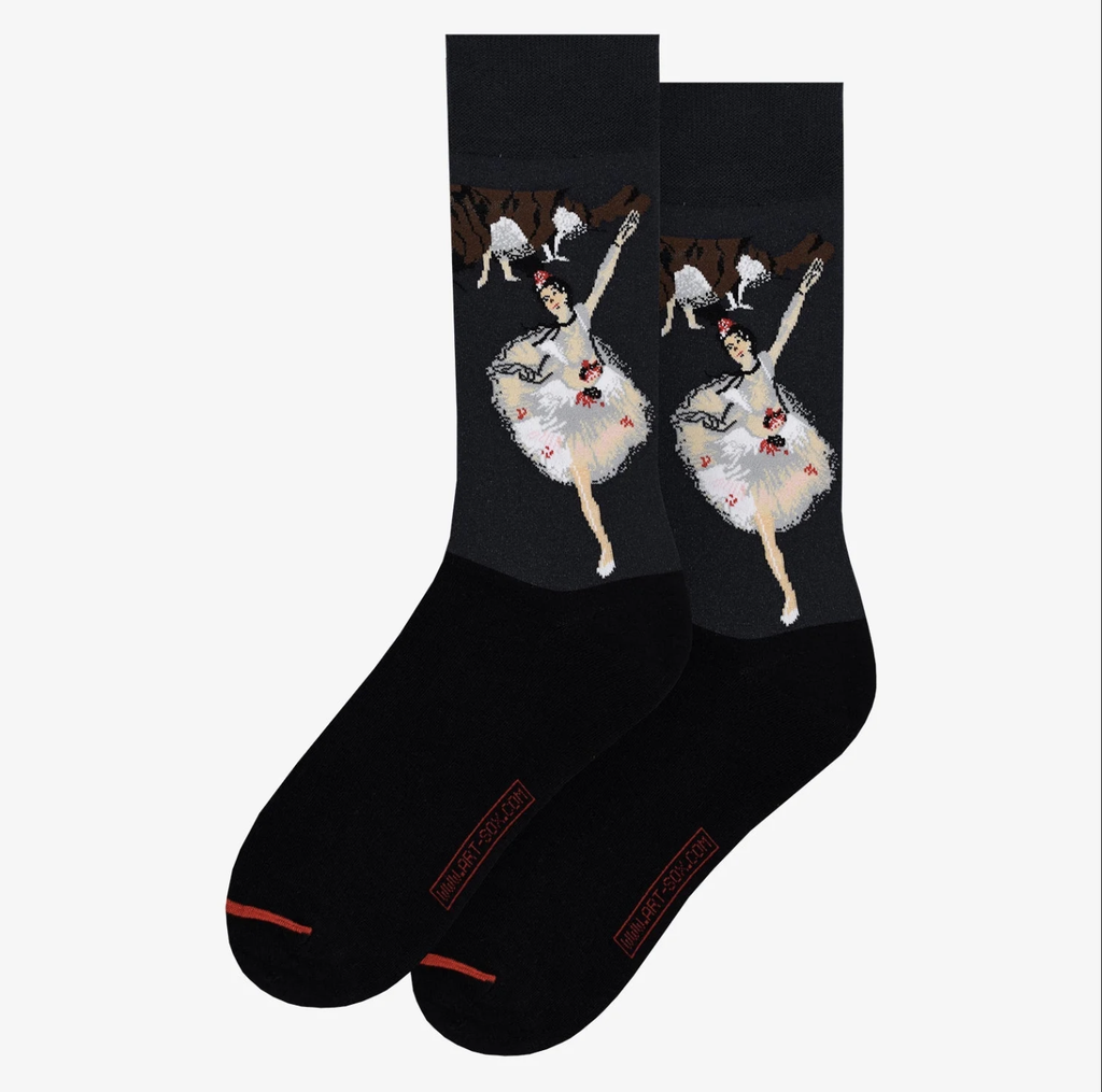 Edgar Degas - Ballet (In the pastel The Star) Sock
