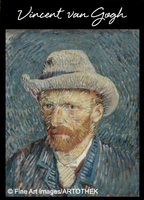 Vincent van Gogh - flowering almond branches Sock