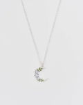 Fable Nightshade Moon Silver Chain Necklace