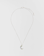 Fable Nightshade Moon Silver Chain Necklace