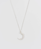 Fable Nightshade Moon Silver Chain Necklace