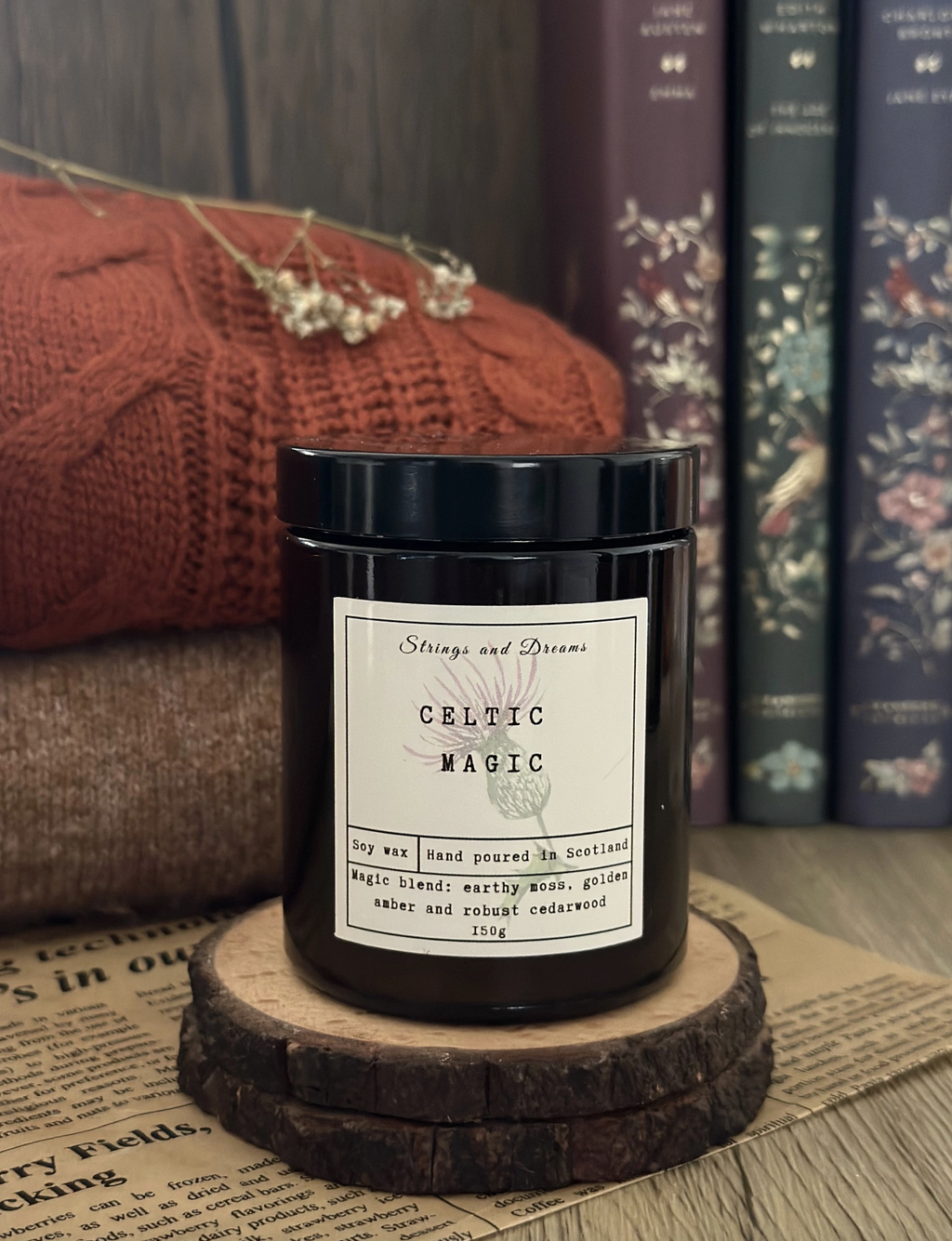 Celtic Magic Soy Wax Candle