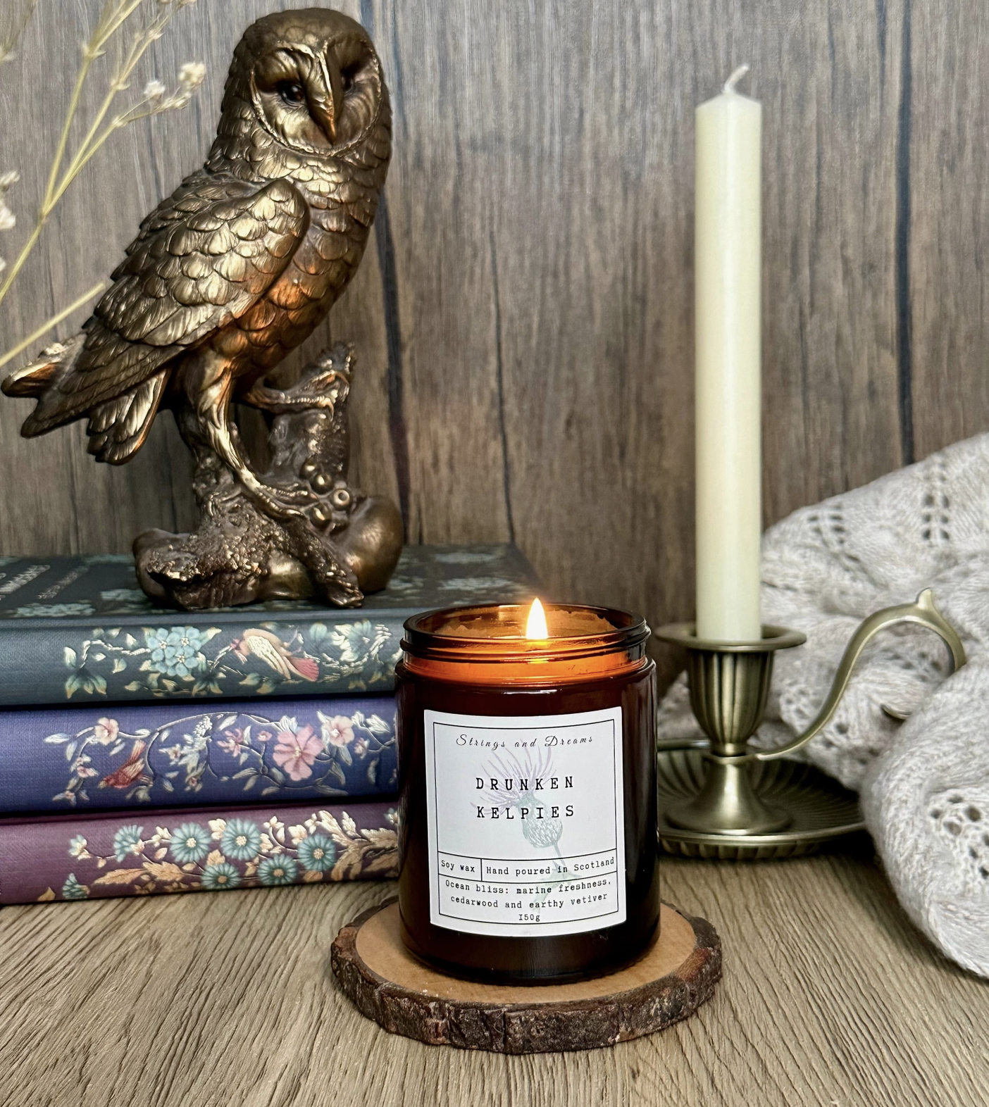 Drunken Kelpies Soy Wax Candle