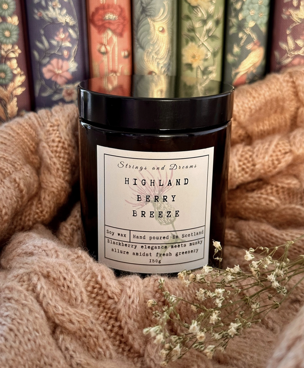 Highland Berry Breeze Soy Wax Candle