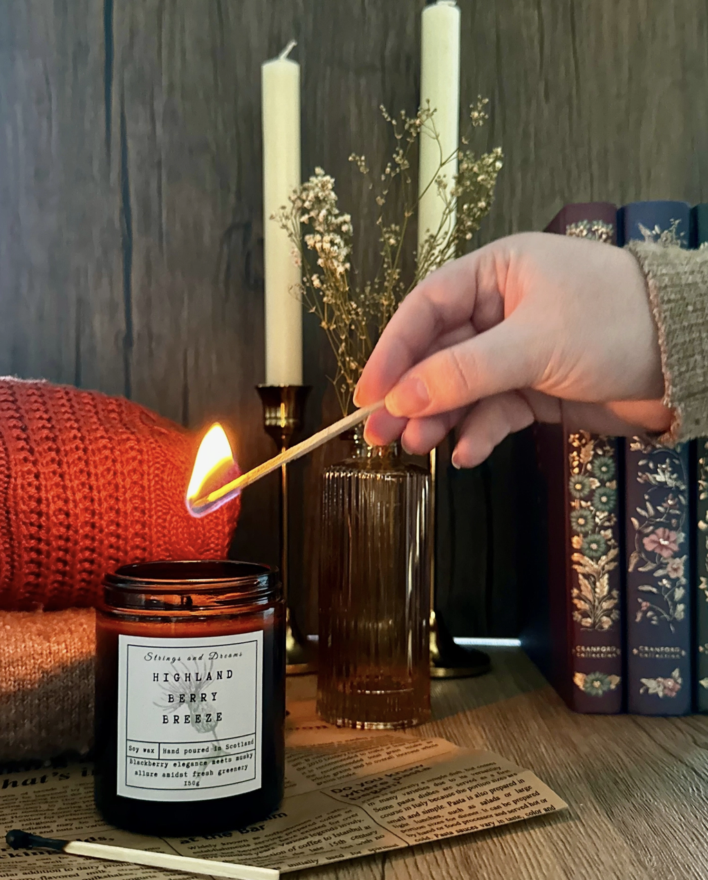 Highland Berry Breeze Soy Wax Candle