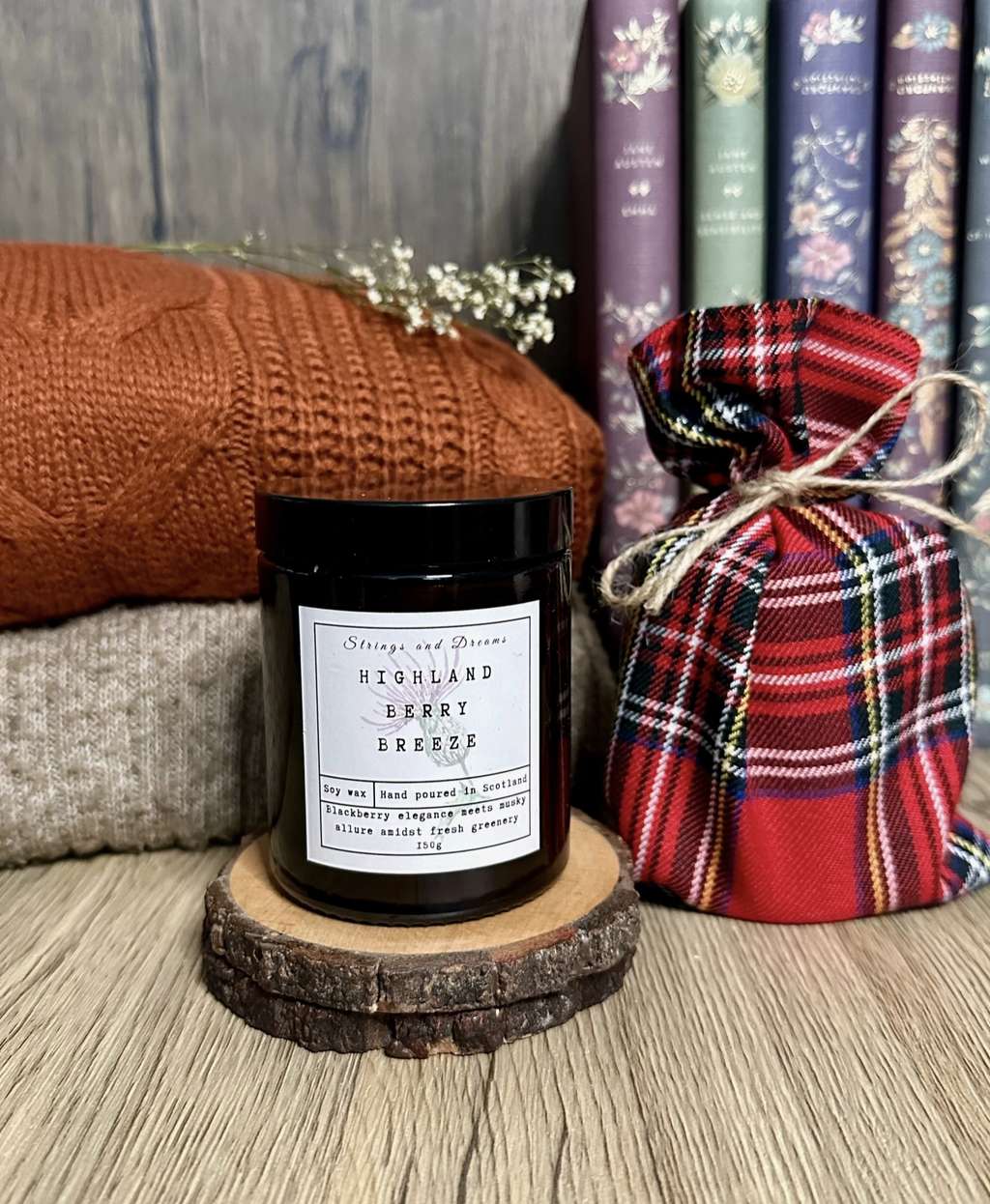Highland Berry Breeze Soy Wax Candle