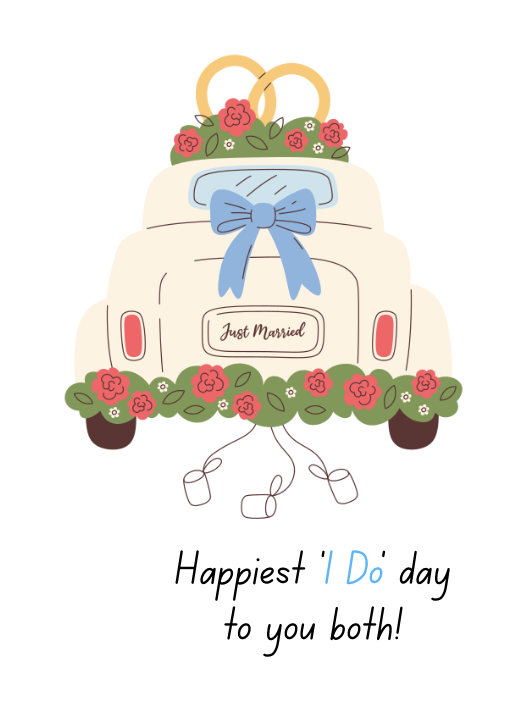 Knock Nook Wedding Greeting Card