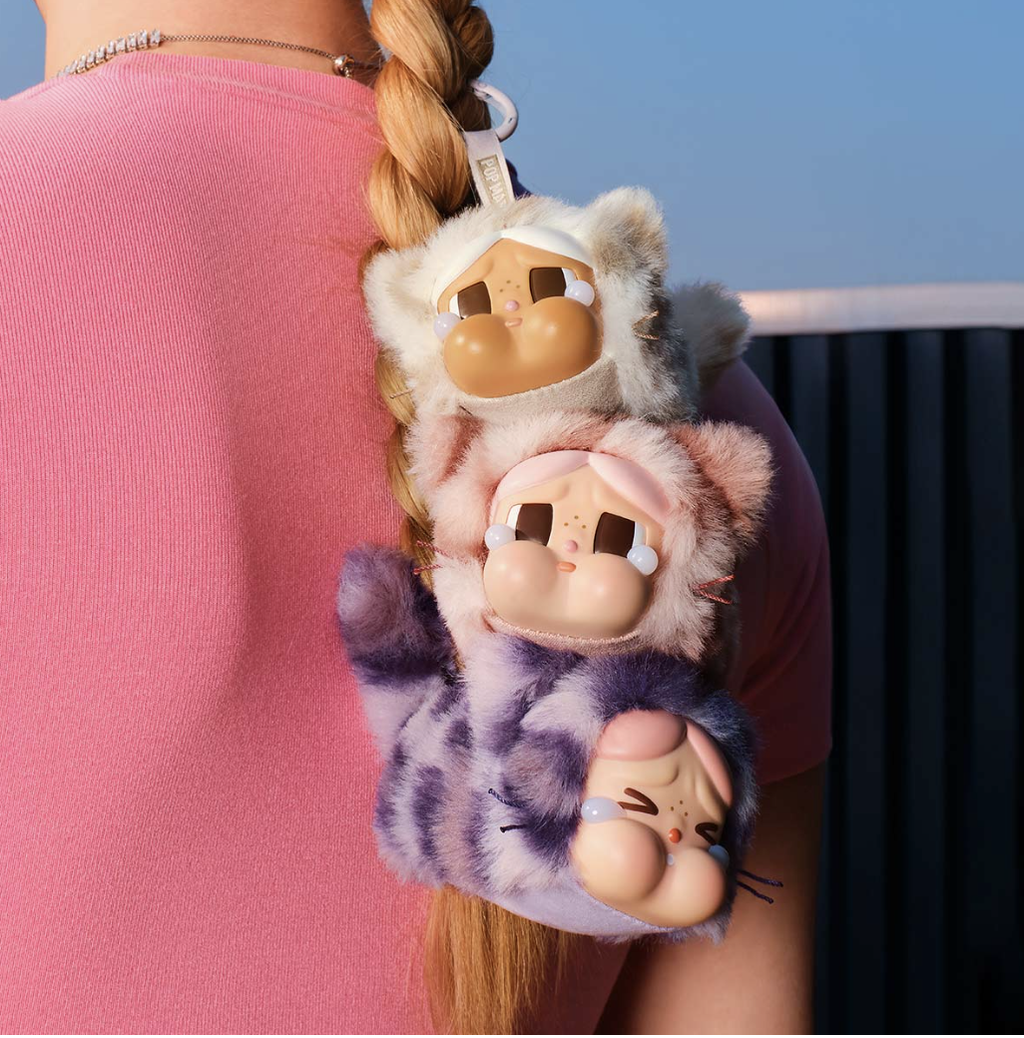 POP MART - CRYBABY - Wild but Cutie Series - Vinyl Plush Pendant Blind Box - No return & refund & exchange - Resale