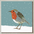 Winter Robin Christmas Card