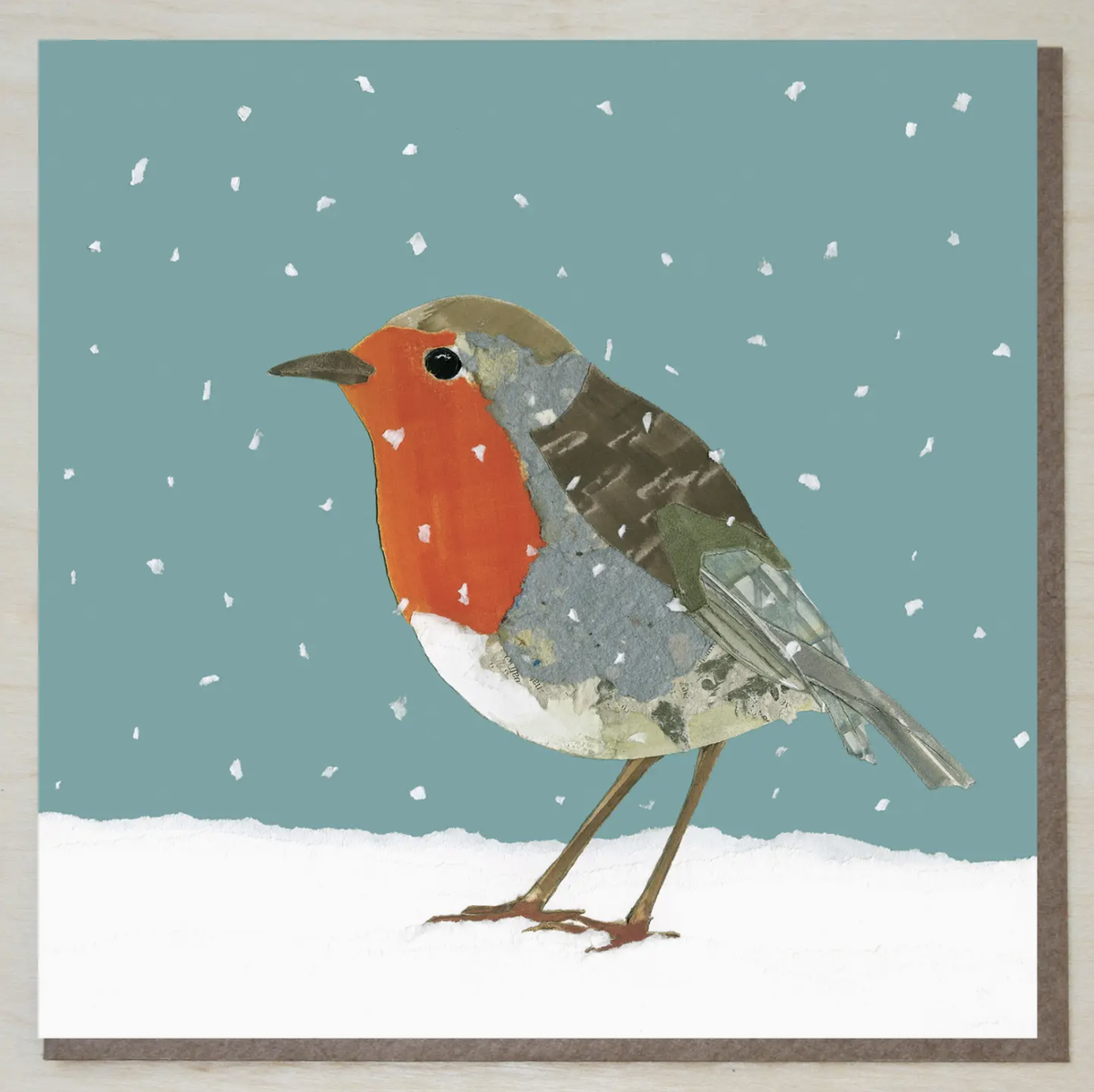 Winter Robin Christmas Card