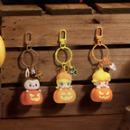 POP MART - Labubu - Happy Halloween Party Series- LABUBU Luminous Pumpkin Pendant - No return & refund & exchange - Resale