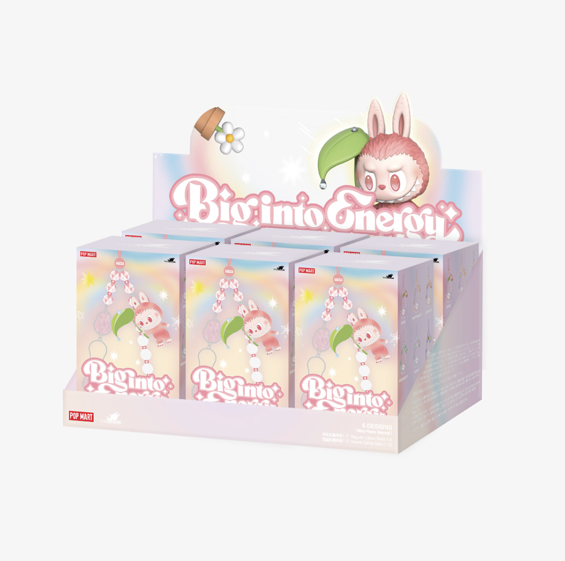 Pop Mart - Labubu - THE MONSTERS - Big into Energy Series-Phone Charm Blind Box - No return & refund & exchange - Resale