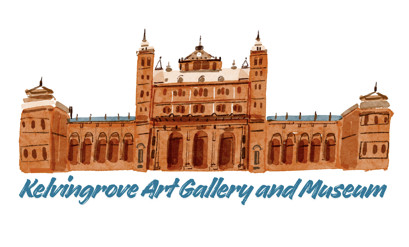 Knock Nook ⤬ Artist Original Design - ‘ Kelvingrove Art Gallery and Museum' Magnet