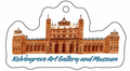Knock Nook ⤬ Artist Original Design - ‘ Kelvingrove Art Gallery and Museum' Keychain