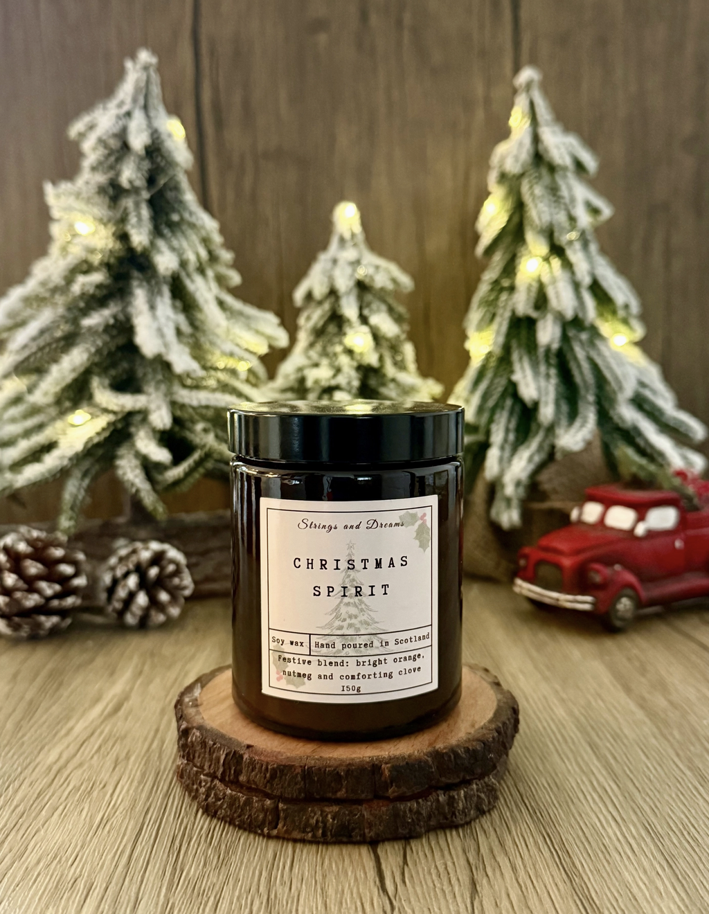 Christmas Spirit Soy Wax Candle