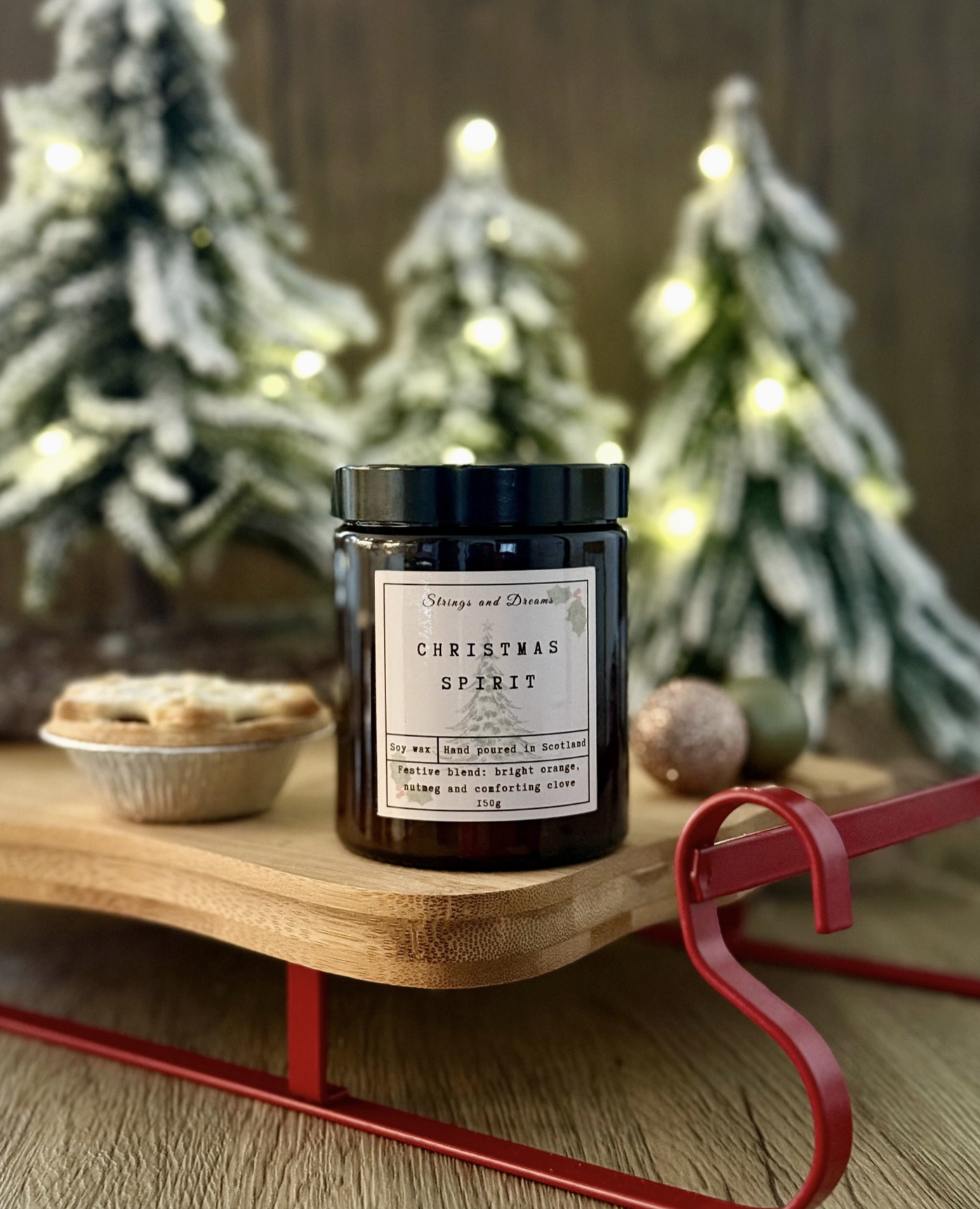 Christmas Spirit Soy Wax Candle