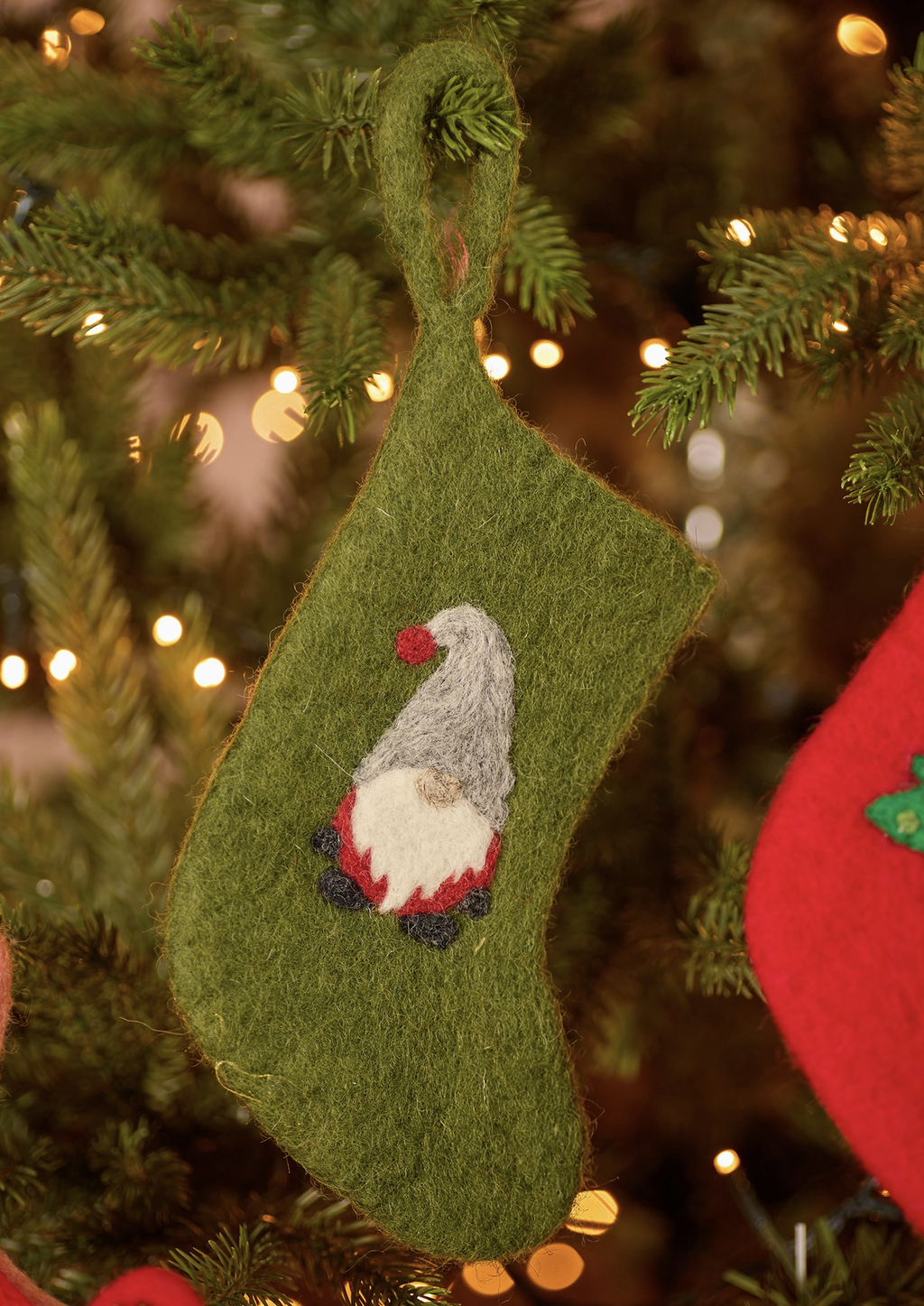 Felt Character Mini Stockings - Mixed