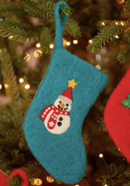 Felt Character Mini Stockings - Mixed