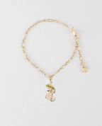 Fable Enamel Dormouse Collector Chain Bracelet