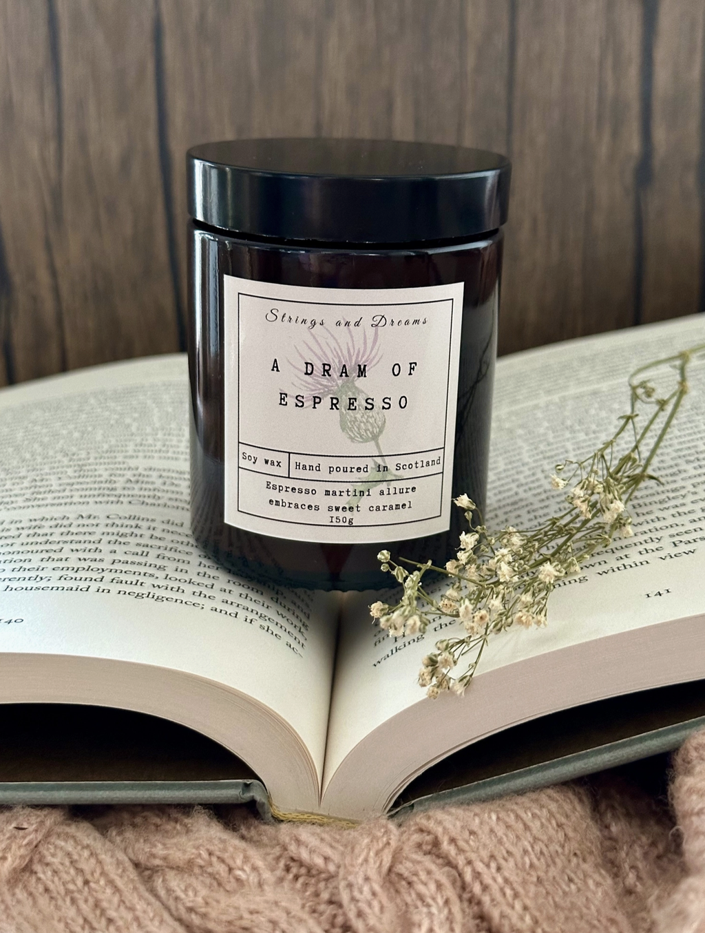 A Dram of Espresso Soy Wax Candle