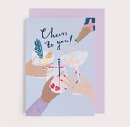 Cheers To You Card | Cocktail Birthday Cards | Congrats Card