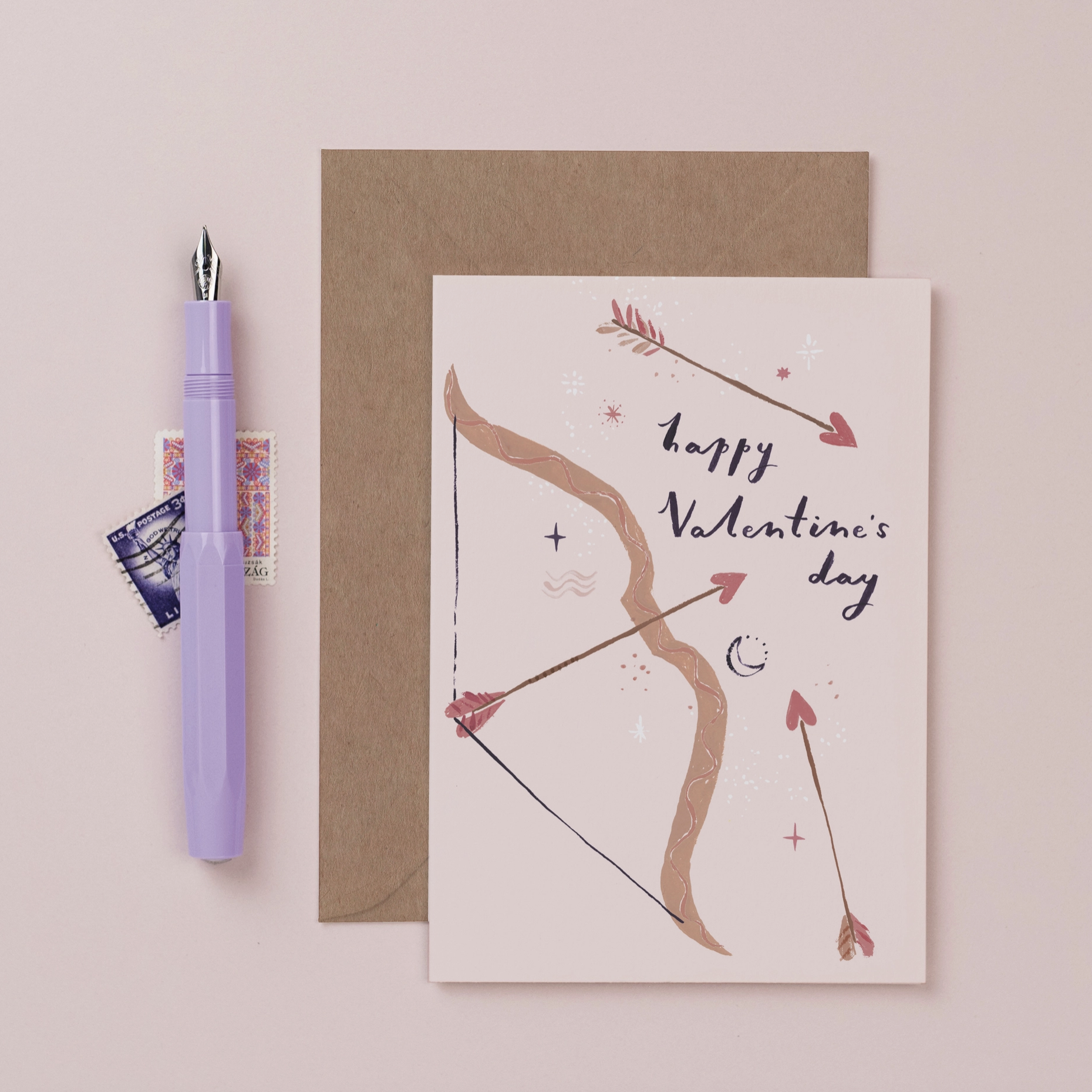 Cupid's Arrow Card | Love Card | Valentine's Day Cards