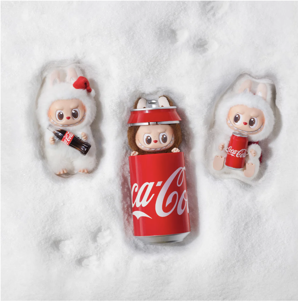POP MART - Labubu-THE MONSTERS COCA-COLA SERIES-Vinyl Face Confirmed Style - No return & refund & exchange - Resale