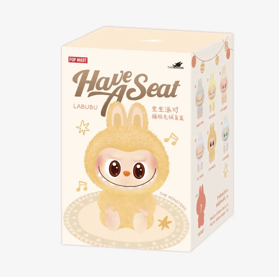 Pop Mart - Labubu - The Monster - Have a Seat Confirmed  style - No return & refund & exchange - Resale