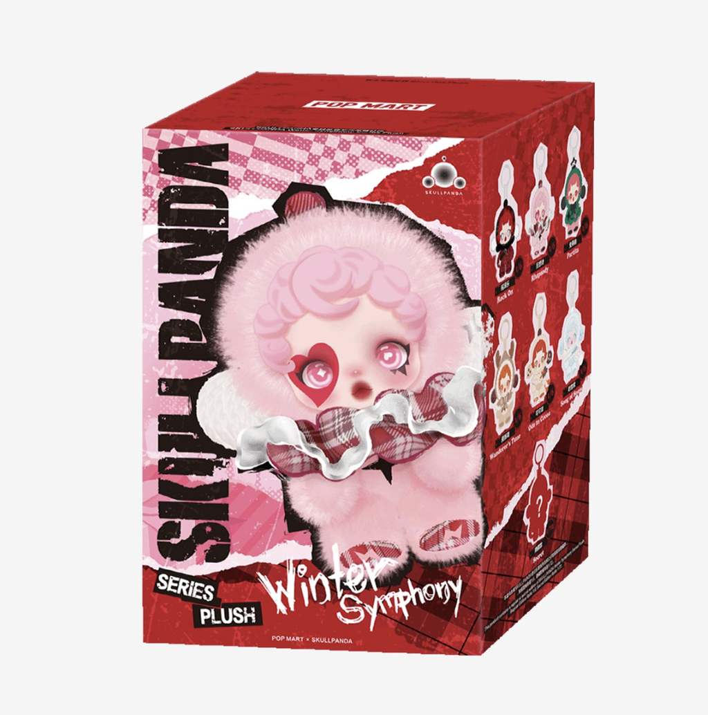 POP MART - SKULLPANDA - Winter Symphony Series Plush - Blind Box - No return & refund & exchange - Resale