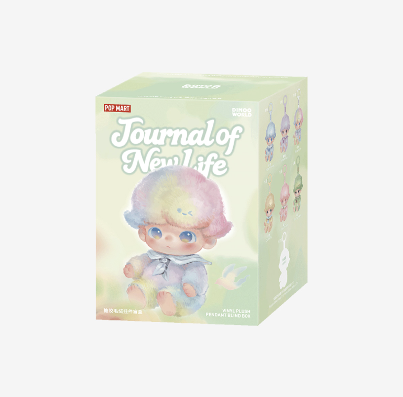 POP MART - DIMOO - Journal of New Life Series-Vinyl Plush Pendant Blind Box - No return & refund & exchange - Resale