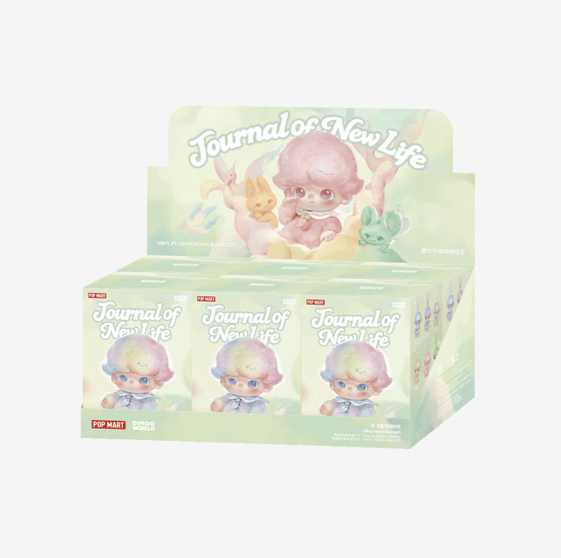 POP MART - DIMOO - Journal of New Life Series-Vinyl Plush Pendant Blind Box - No return & refund & exchange - Resale