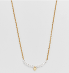 Fable Heart Pearl Necklace