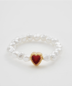 Fable Heart Pearl Ring