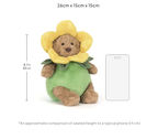 Jellycat Bartholomew Bear Daffodil Outfit