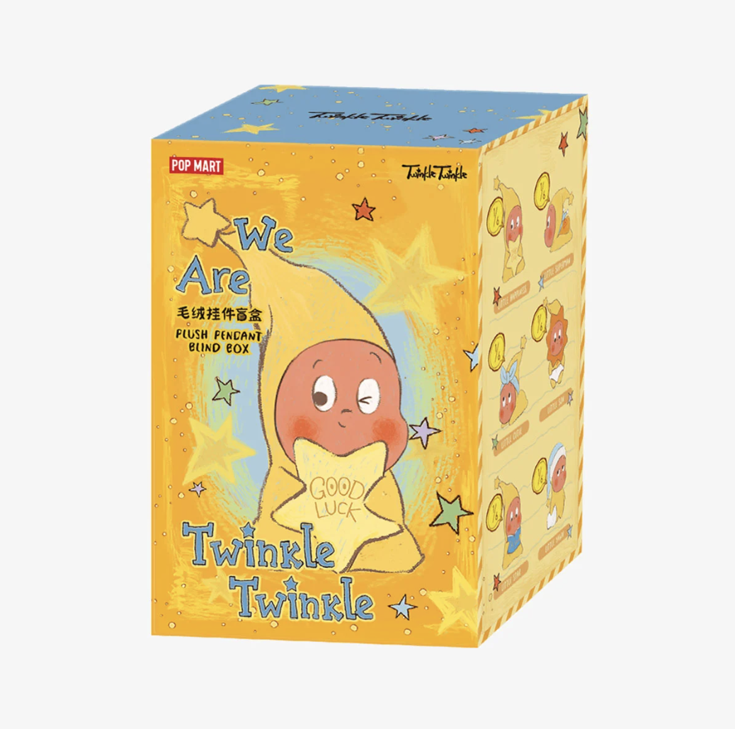 POP MART - We Are Twinkle Twinkle Series-Plush Pendant Blind Box - No return & refund & exchange - Resale