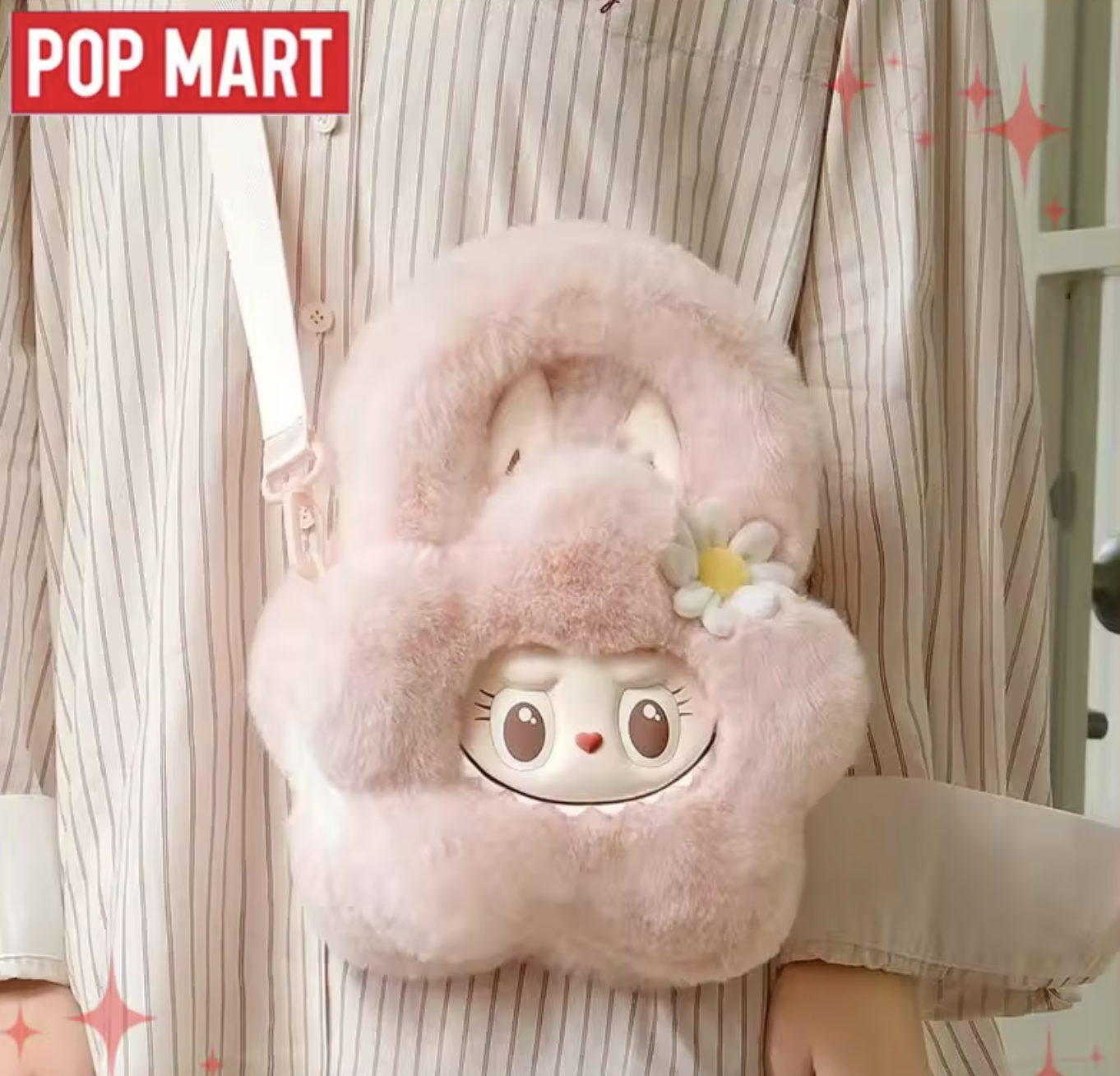 POP MART Mokoko Sweetheart Series Plush Flower Bag Limited Edition Collection-No Return No Refund-resale
