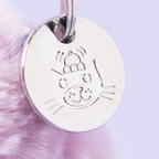 Jellycat Thistlepop Blossom Bunny Bag Charm