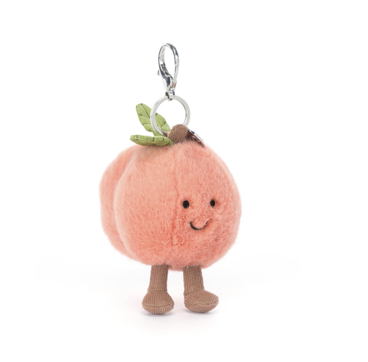 Jellycat Amuseables Peach Bag Charm