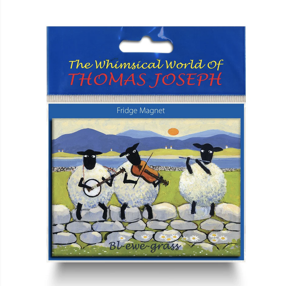Bl-ewe Grass Fridge Magnet