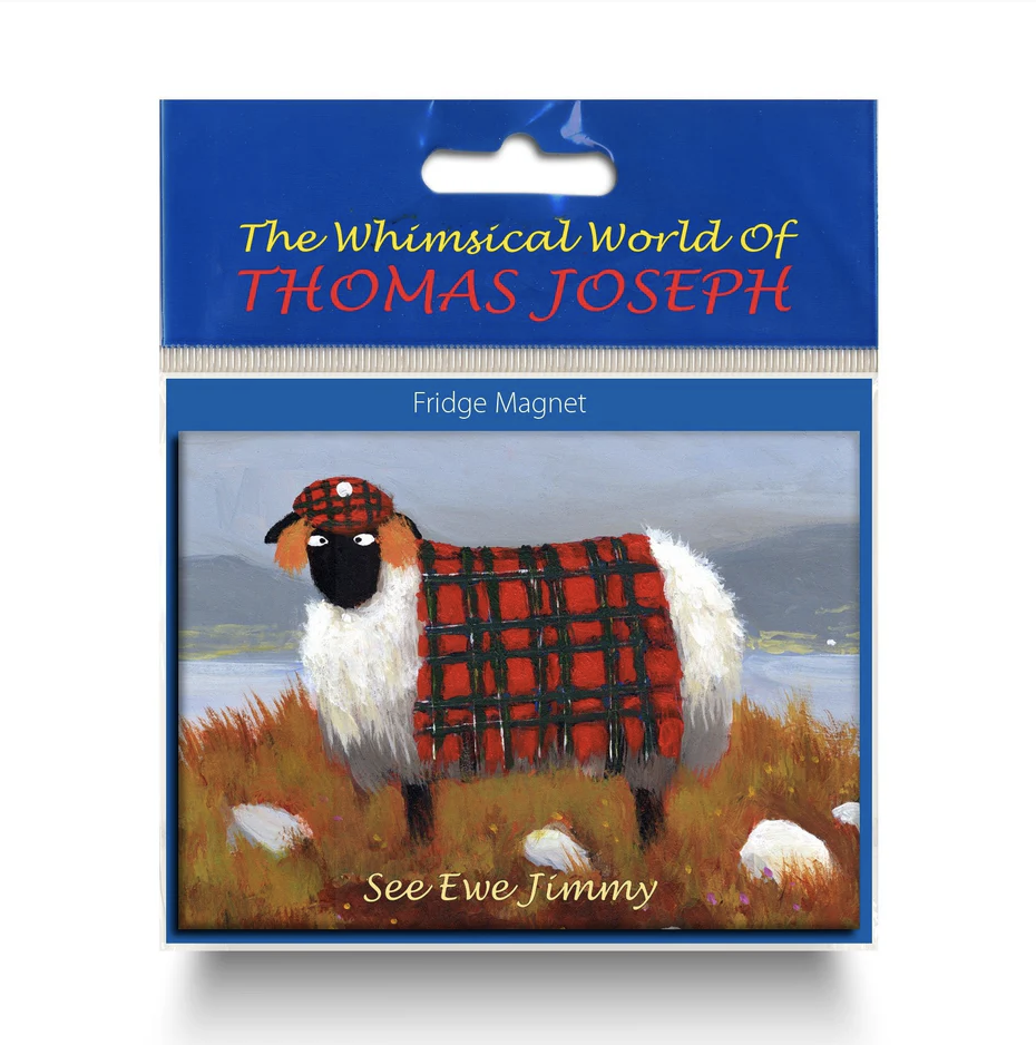 Thomas Joseph See Ewe Jimmy Fridge Magnet