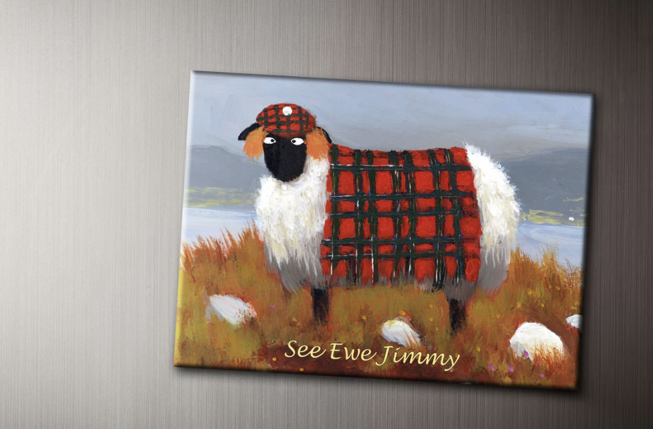 Thomas Joseph See Ewe Jimmy Fridge Magnet
