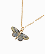 Fable Deco Butterfly Blue Necklace