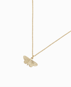 Fable Deco Butterfly Blue Necklace