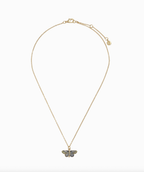 Fable Deco Butterfly Blue Necklace