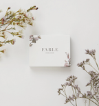 Fable Enamel Blue Tit Stud Earrings