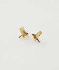 Fable Enamel Flying Robin Stud Earrings